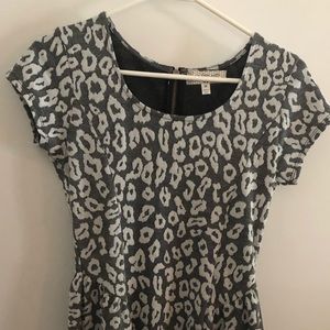 Stretchy Leopard Print Dress